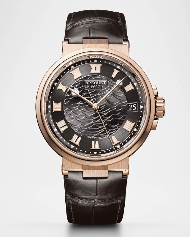 Marine 18K Rose Gold 40mm Watch